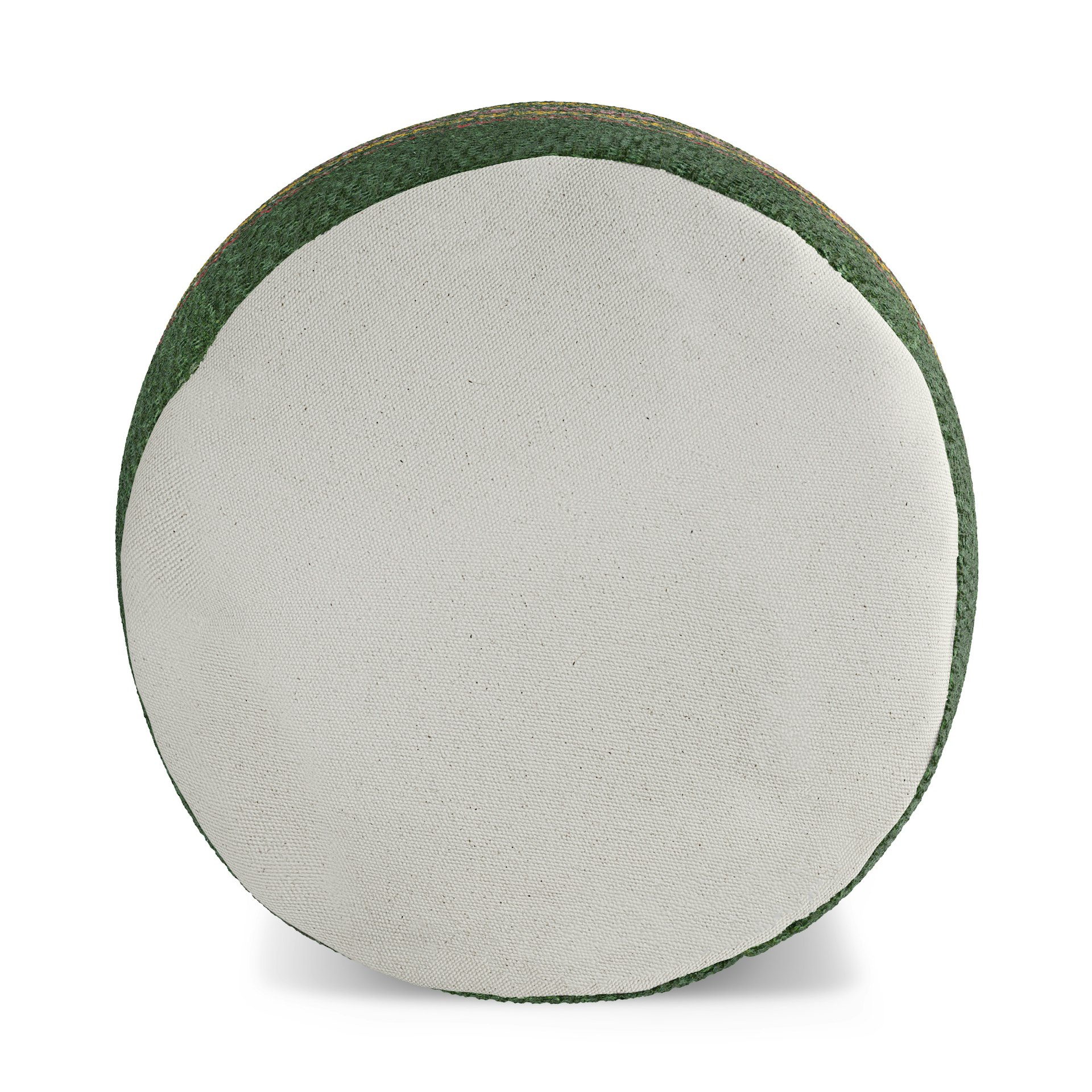 Tapio Pouf - Green Multi 6 Tapio Pouf - Green Multi