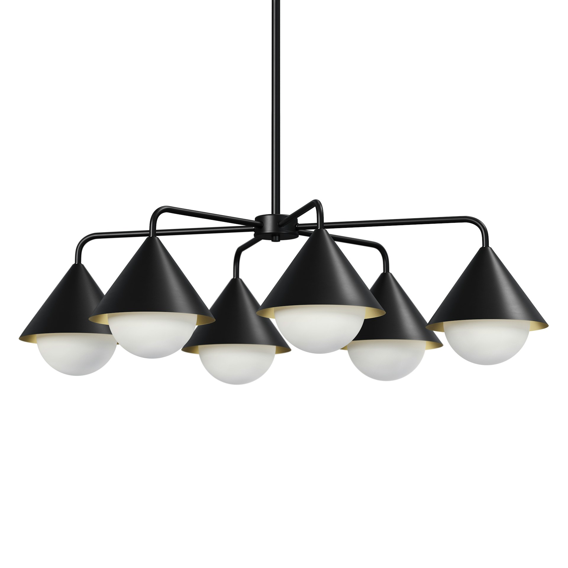 Bing Chandelier - Black