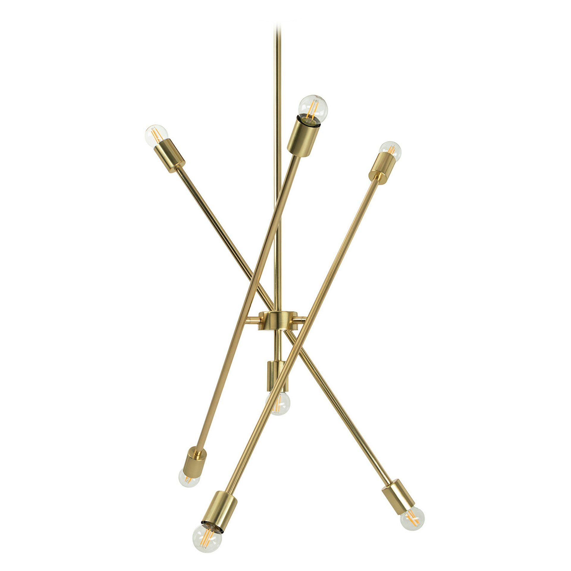 Cadza Chandelier - Brass 11 Cadza Chandelier - Brass