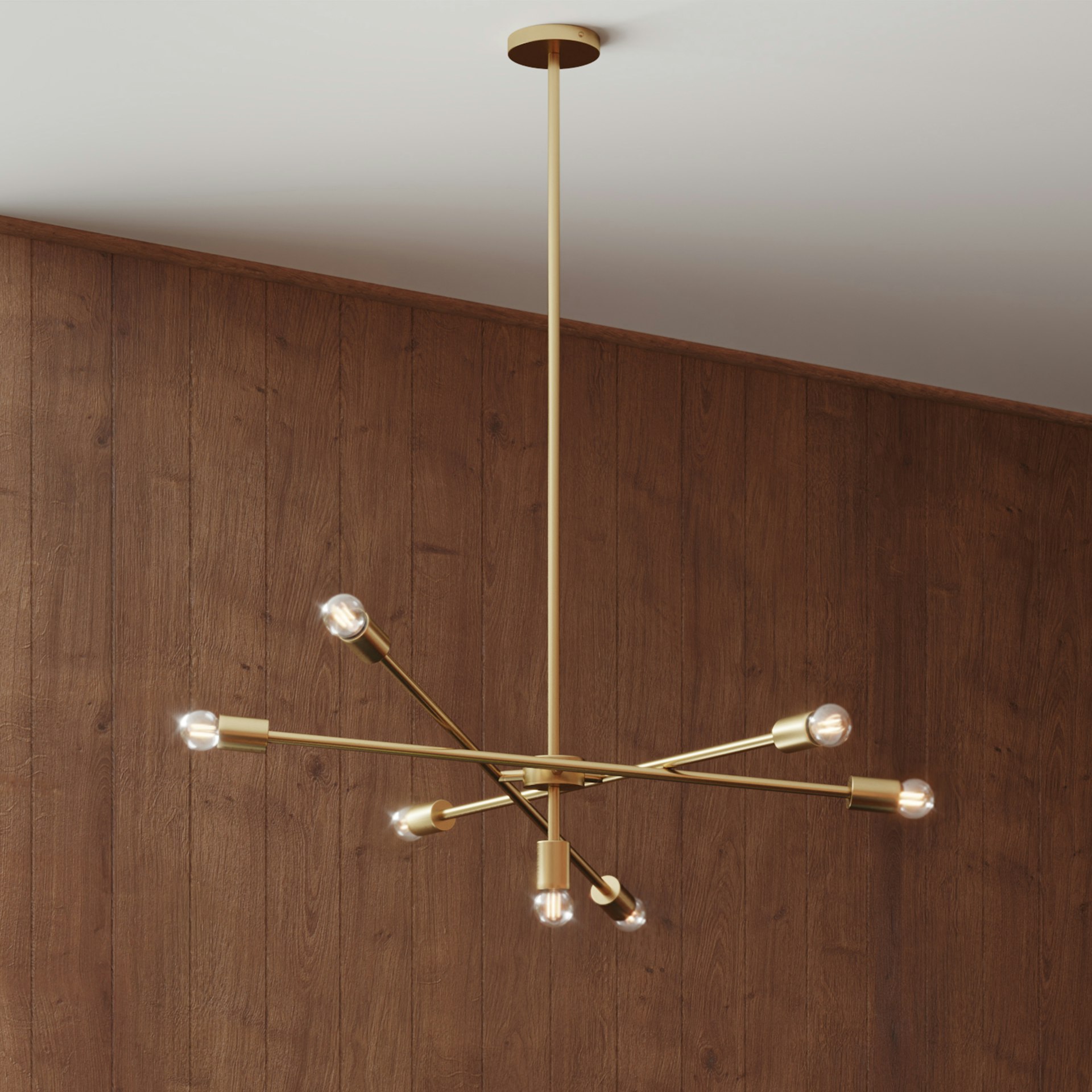 Cadza Chandelier - Brass 5 Cadza Chandelier - Brass