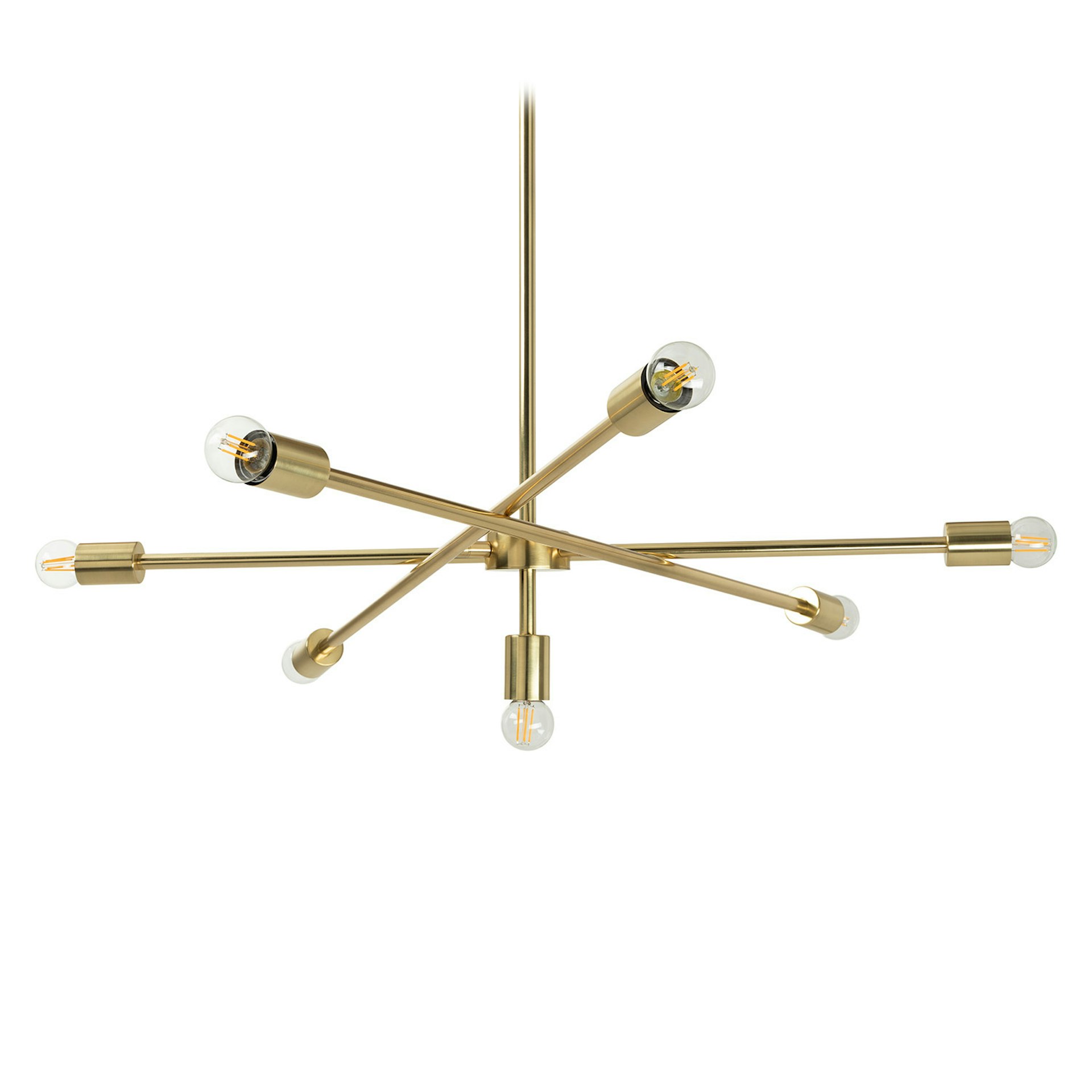 Cadza Chandelier - Brass 7 Cadza Chandelier - Brass