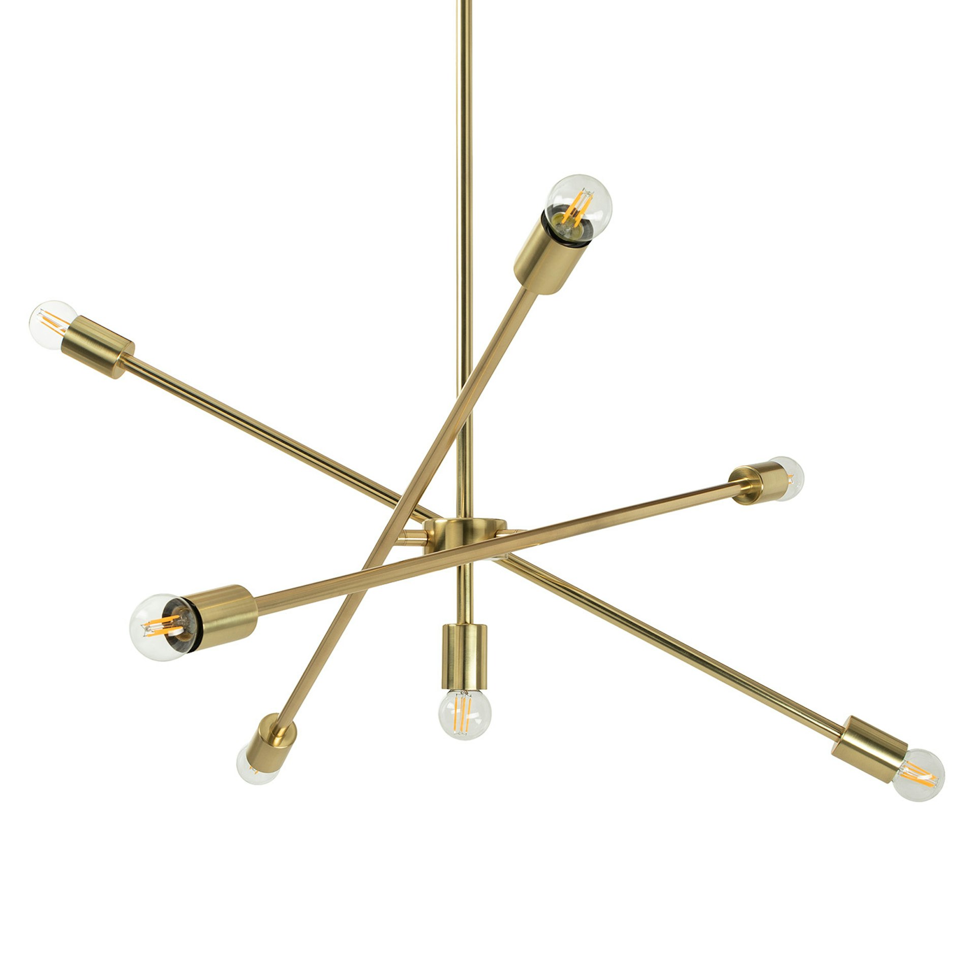 Cadza Chandelier - Brass 10 Cadza Chandelier - Brass
