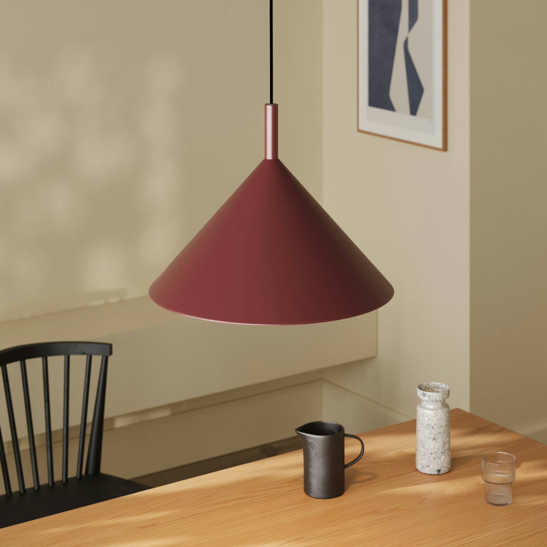 Aino Pendant Lamp - Oxblood