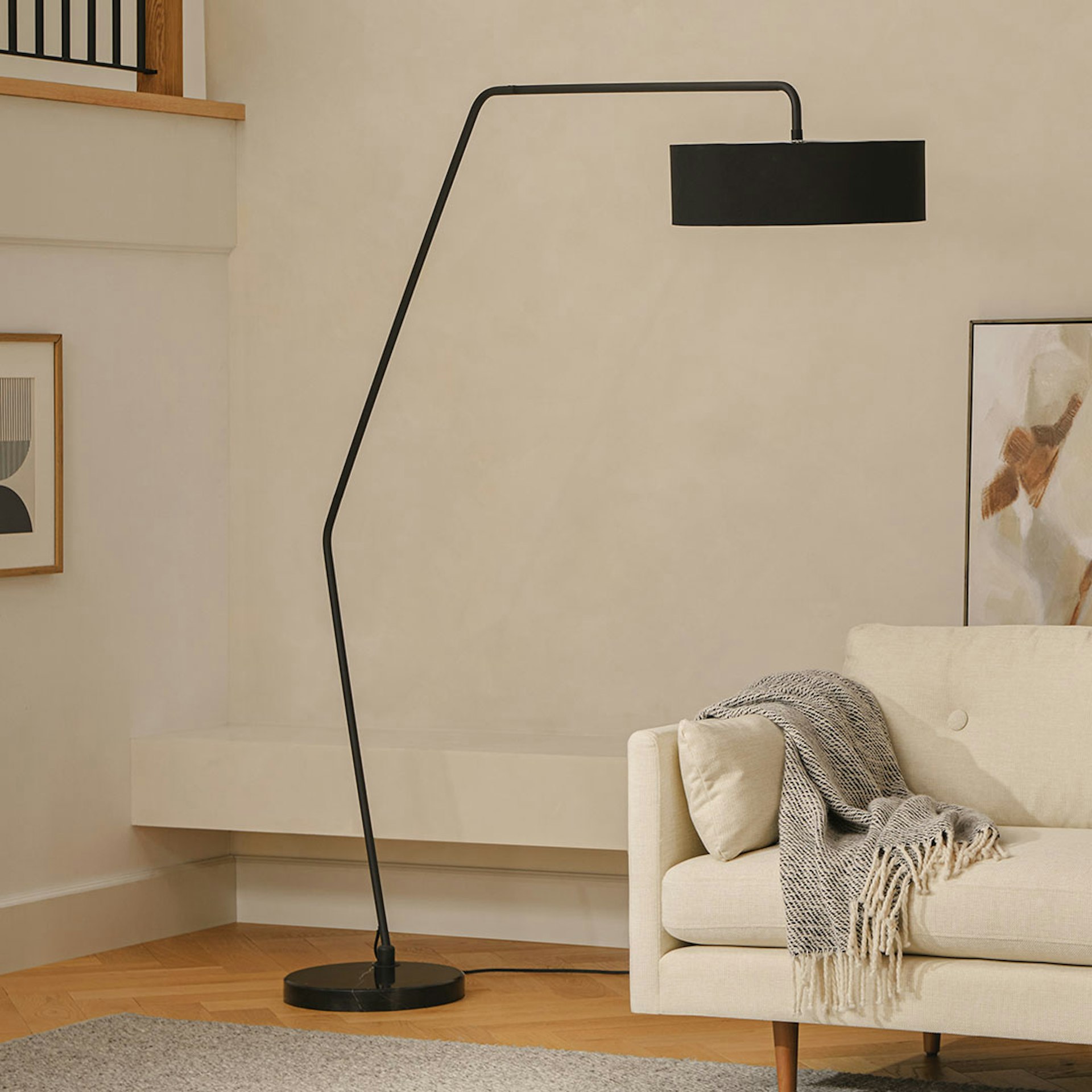 Heron Floor Lamp - Black