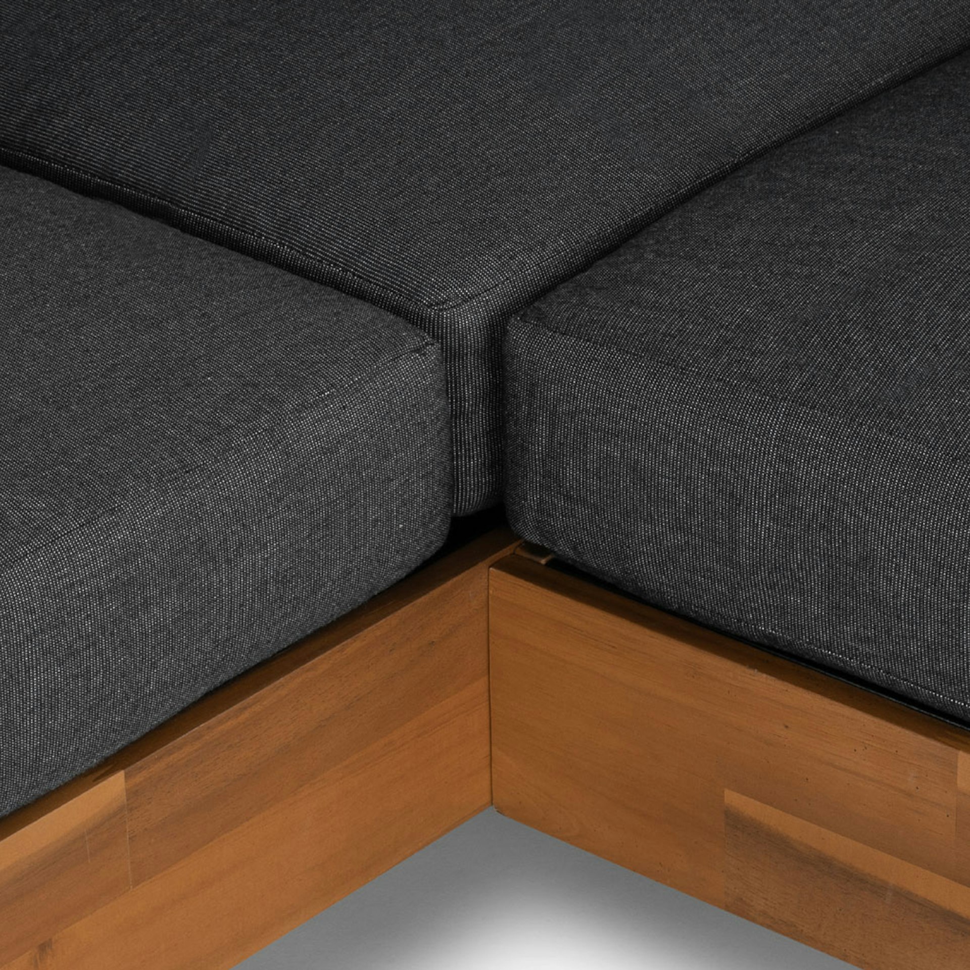 Lubek 100.5" Outdoor Low Corner Sectional - Slate Gray 11 Lubek 100.5" Outdoor Low Corner Sectional - Slate Gray