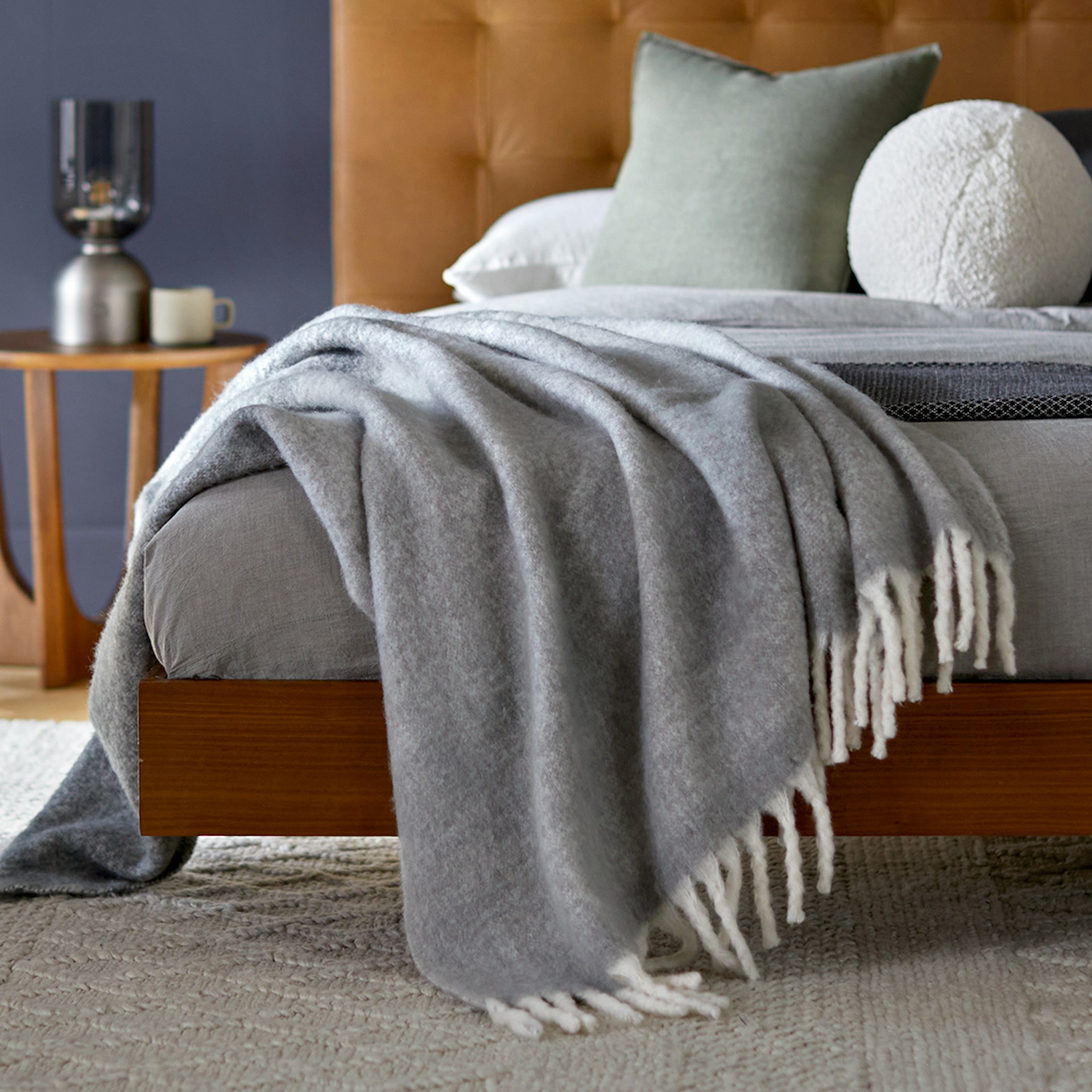Jadara Throw - Paloma Gray