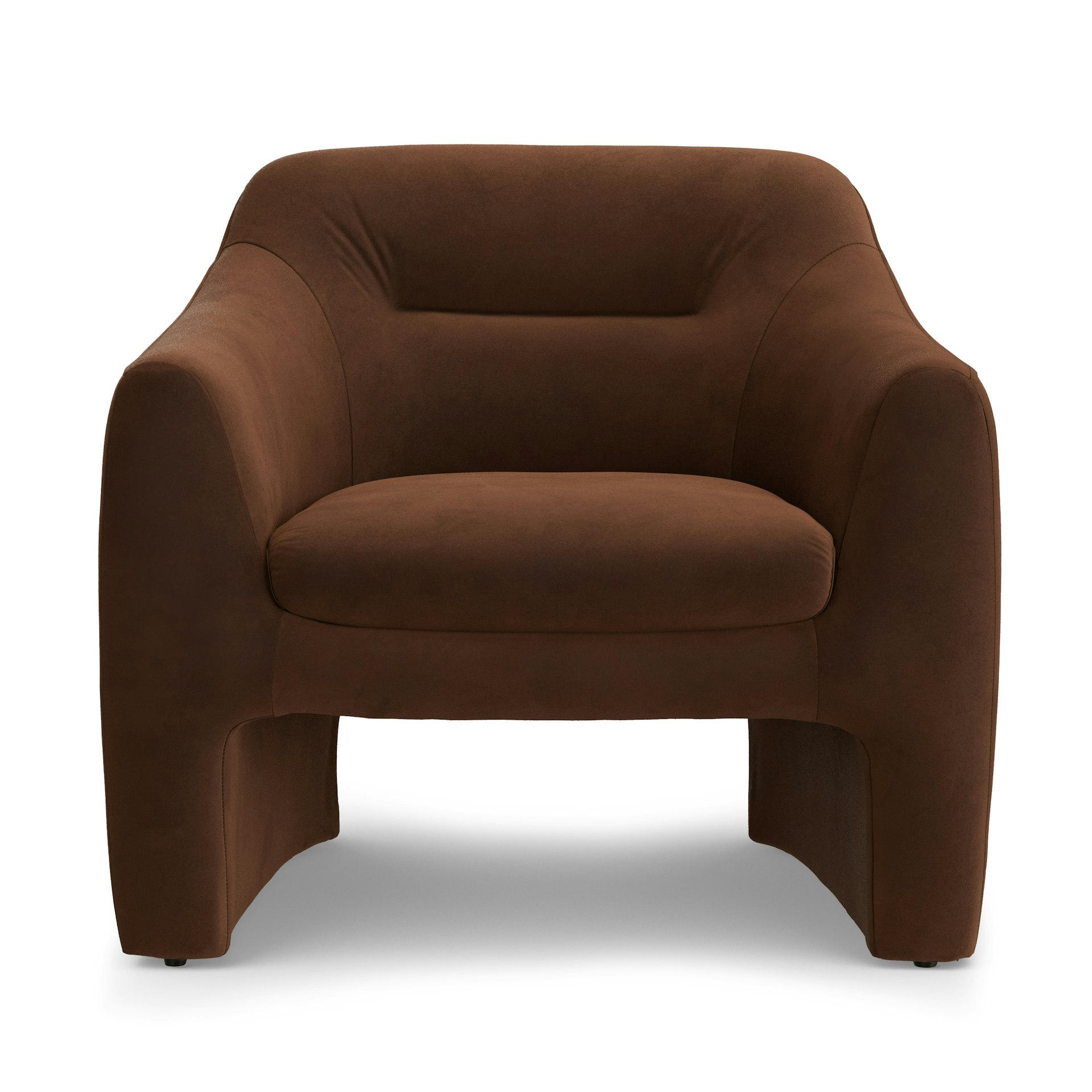 Eleanor 34" Velvet Lounge Chair - Hale Earth 6 Eleanor 34" Velvet Lounge Chair - Hale Earth