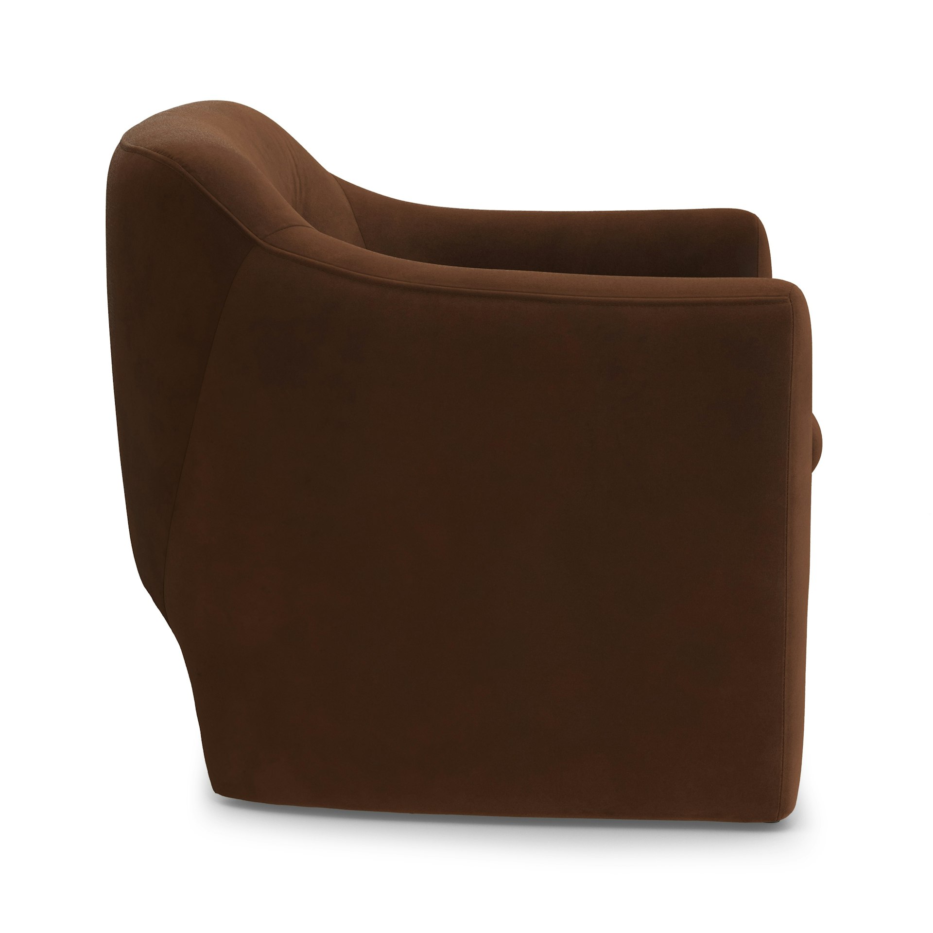 Eleanor 34" Velvet Lounge Chair - Hale Earth 7 Eleanor 34" Velvet Lounge Chair - Hale Earth