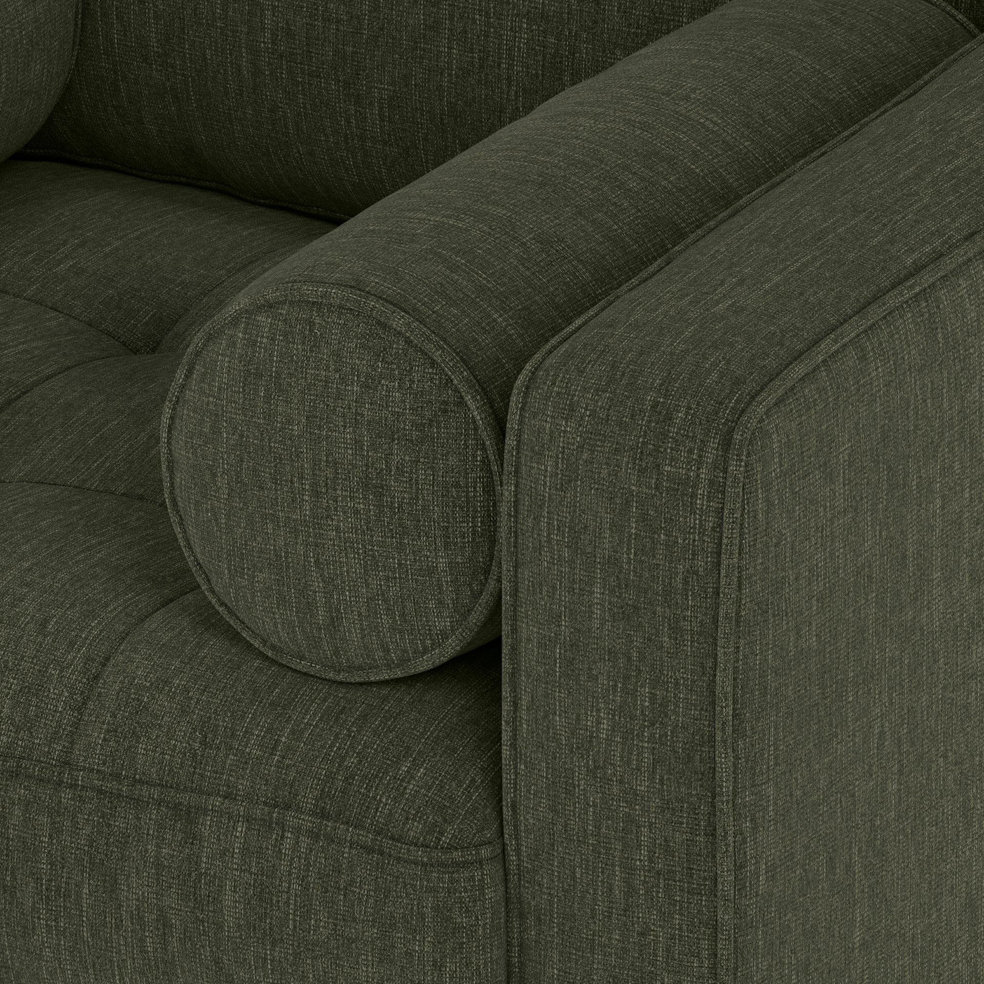 Sven 42" Tufted Lounge Chair - Fir Green 8 Sven 42" Tufted Lounge Chair - Fir Green