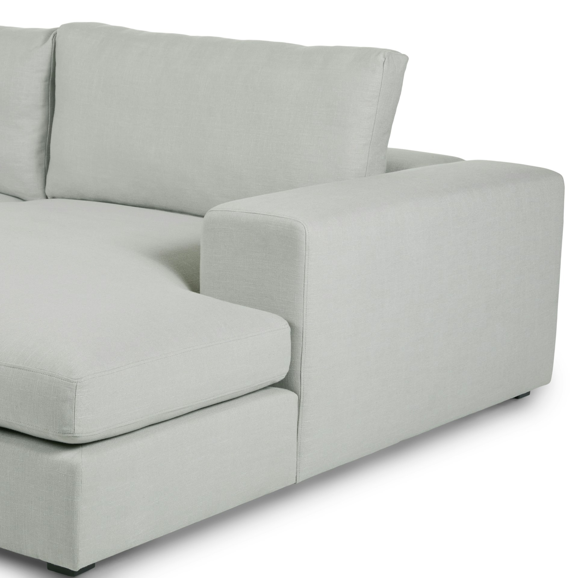 Beta 137.5" Right Modular Chaise Sectional - Welsh Gray 8 Beta 137.5" Right Modular Chaise Sectional - Welsh Gray