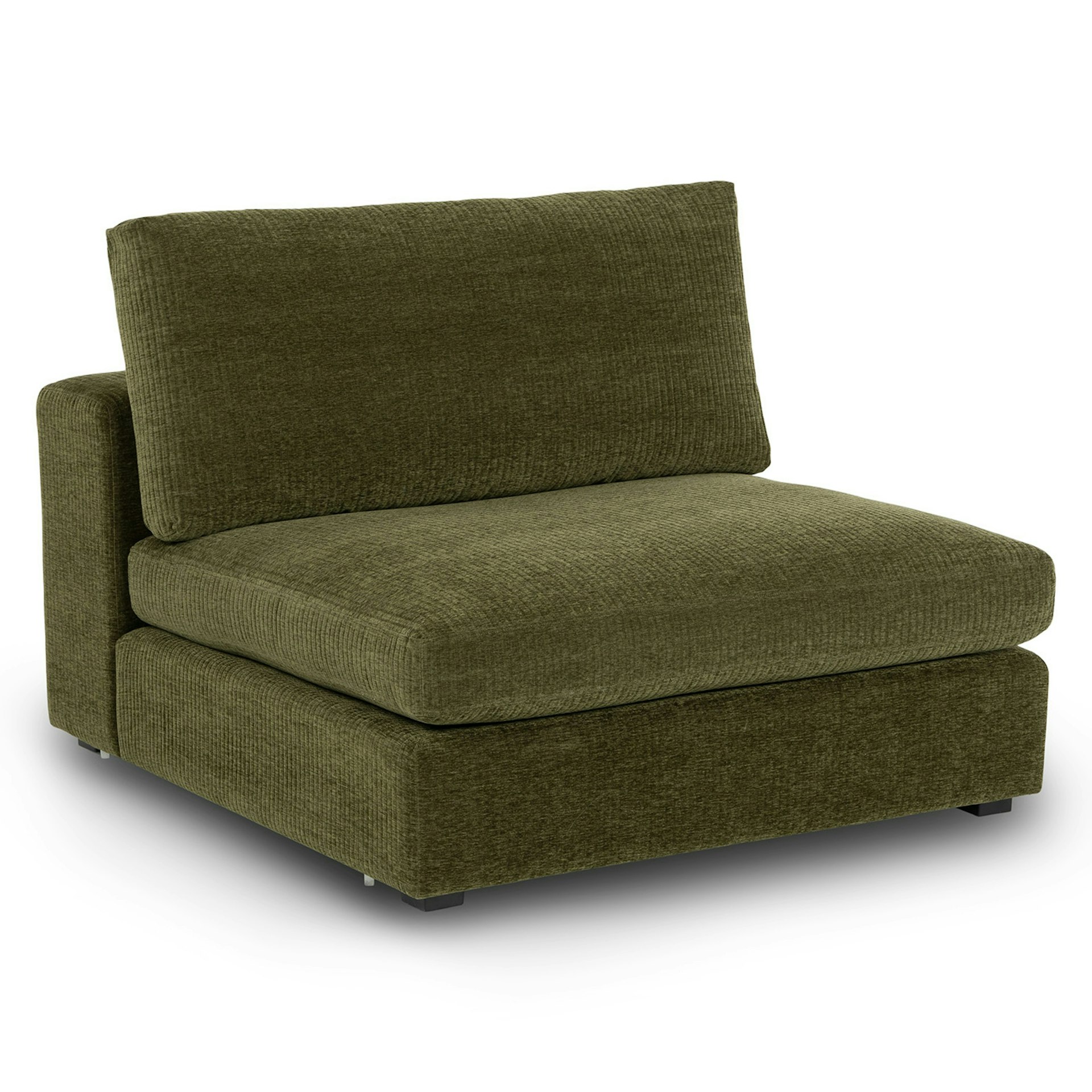 Beta 39.5" Armless Chair Module - Cypress Green 3 Beta 39.5" Armless Chair Module - Cypress Green