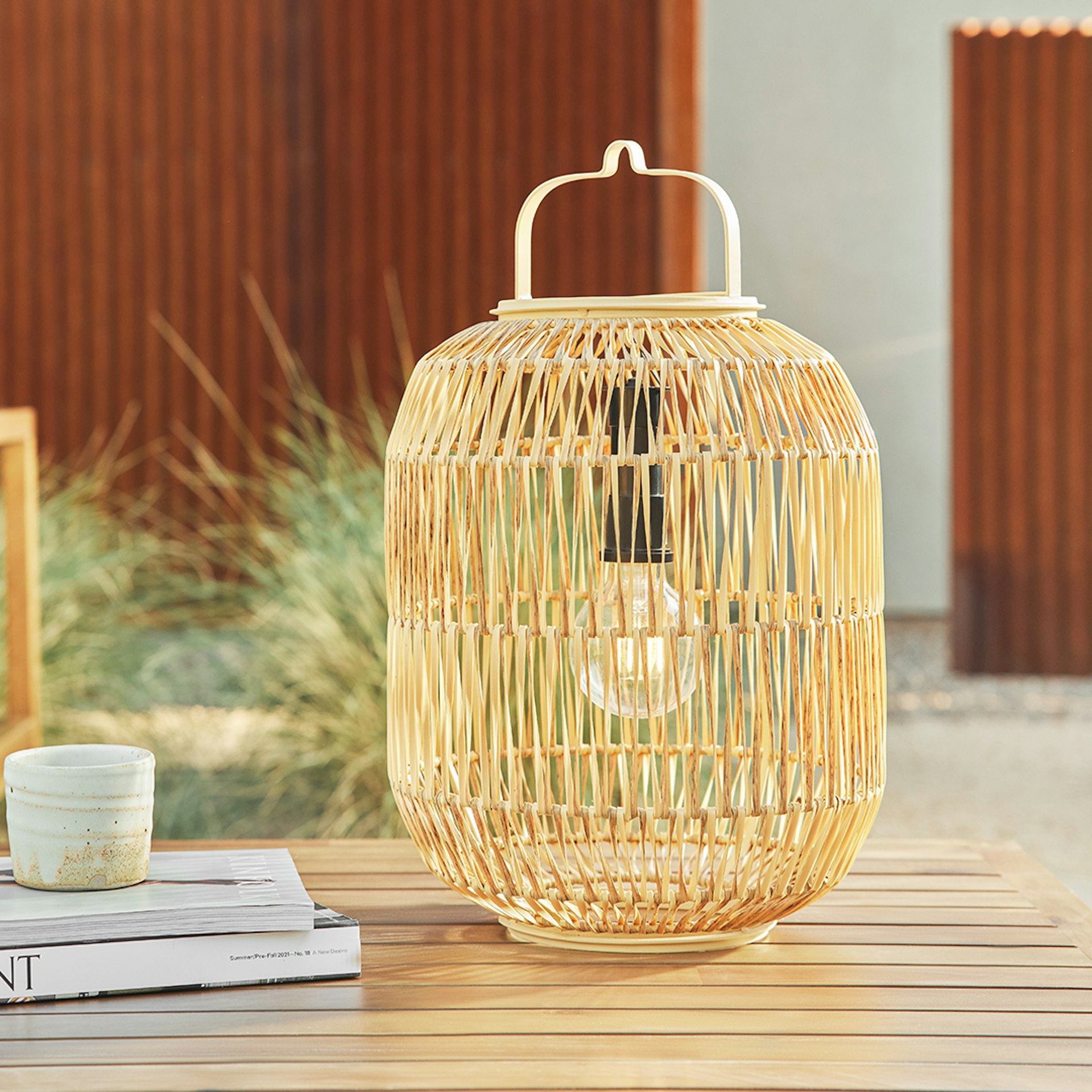 Bori Large Lantern - Natural