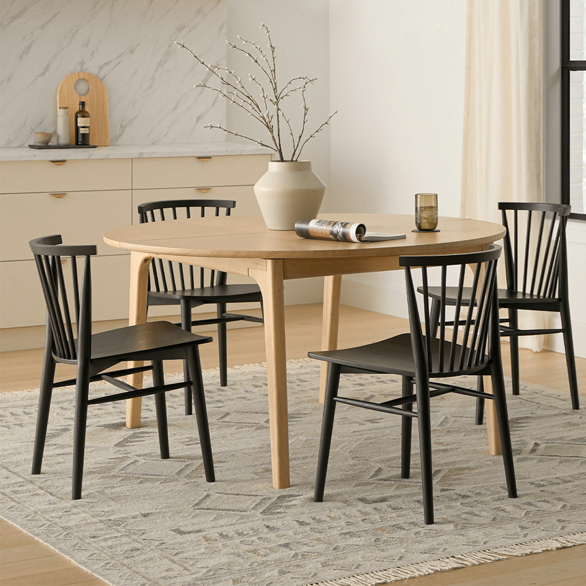 Rus Dining Chair - Black 4 Rus Dining Chair - Black