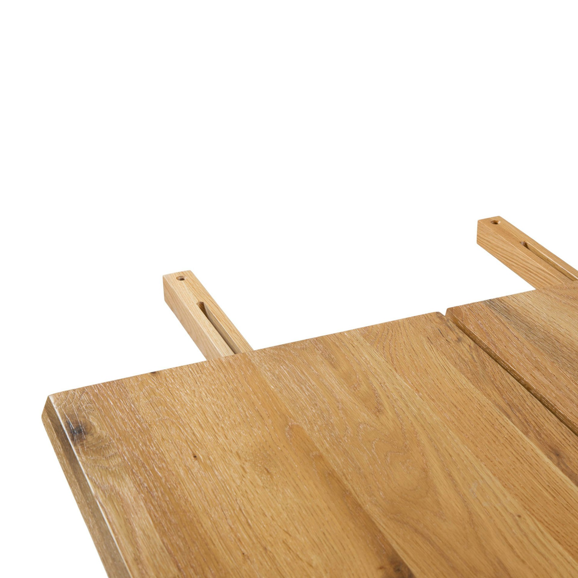 Madera 86" - 125" Solid Wood Extendable Dining Table - Oak 12 Madera 86" - 125" Solid Wood Extendable Dining Table - Oak