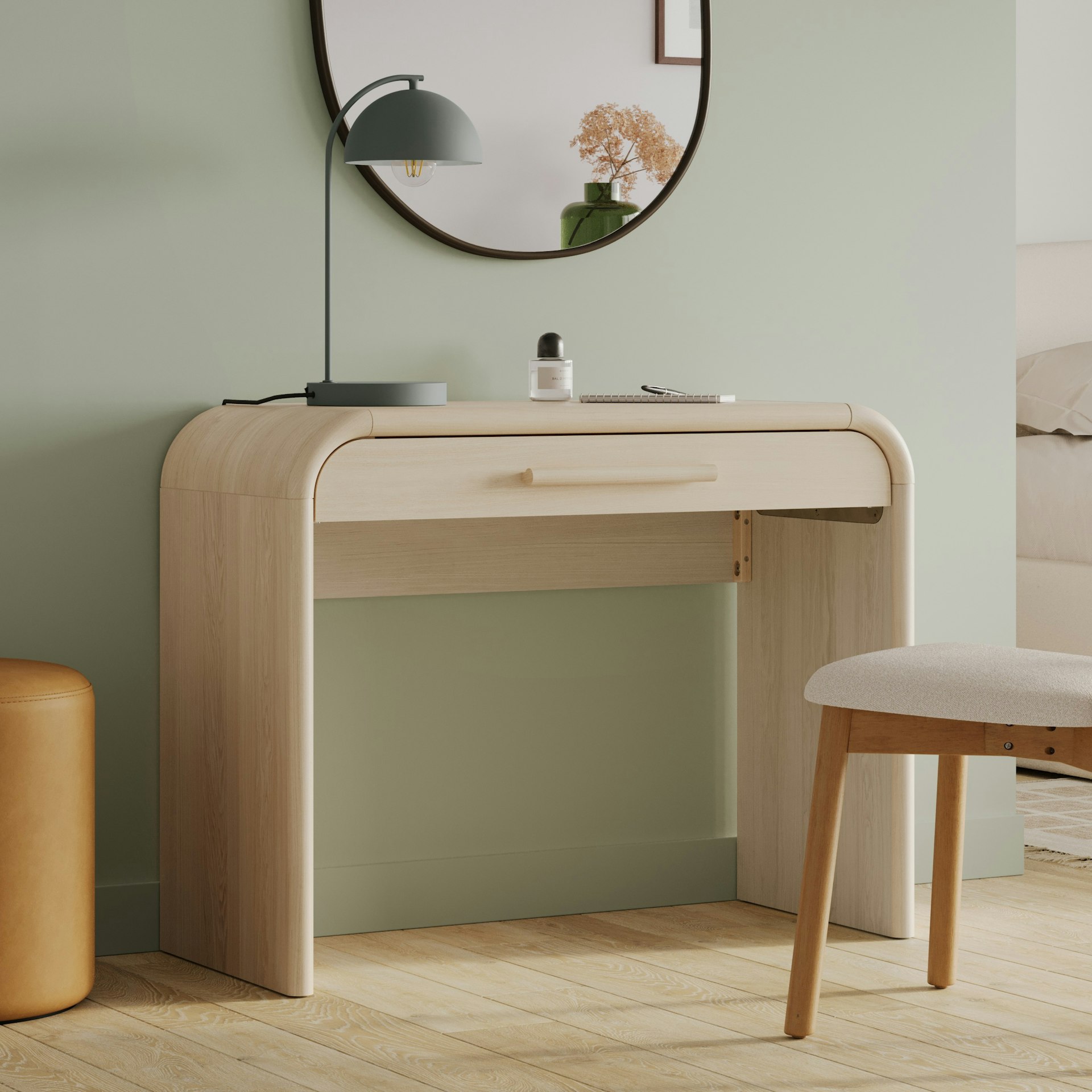 Faydra 40" Mini Desk - Natural Ash
